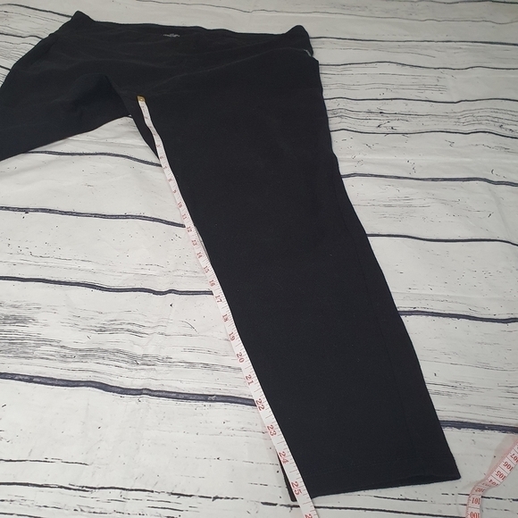 Spalding Pull On Black Leggings Size 2X - Picture 7 of 7